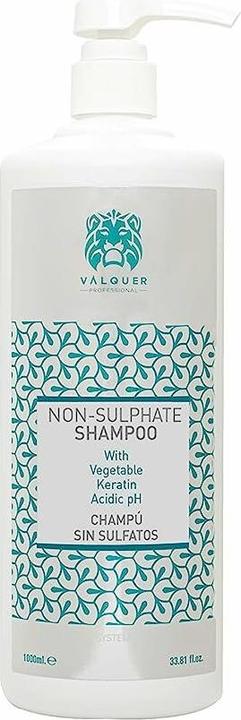Produktbild Valquer Válquer Profesional Sulfate-Free Shampoo for Sensitive Scalp with Plant Keratin and Vitamin E 1000ml (1000 ml, Flüssiges Shampoo)
