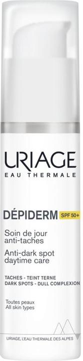 Produktbild Uriage Dépiderm Anti-Flecken Tagespflege LSF50+ Fl 30 ml (Sonnencreme, SPF 50, 30 ml, 66 g)