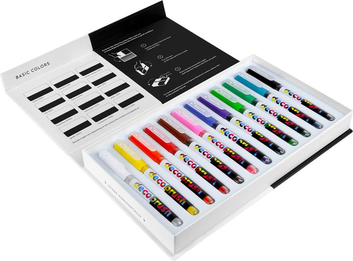 Actual product image Karin PIGMENT DECO BRUSH - Brush Marker (Multicoloured, 12 x)