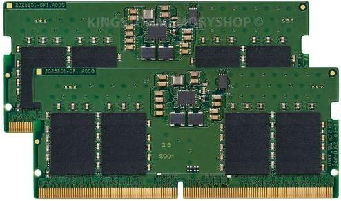Actual product image Kingston Technology KCP548SS6K2-16 Memory module 16 GB 2 x 8 GB DDR5 4800 MHz (2 x 8GB, 4800 MHz, DDR5 RAM, SO-DIMM)