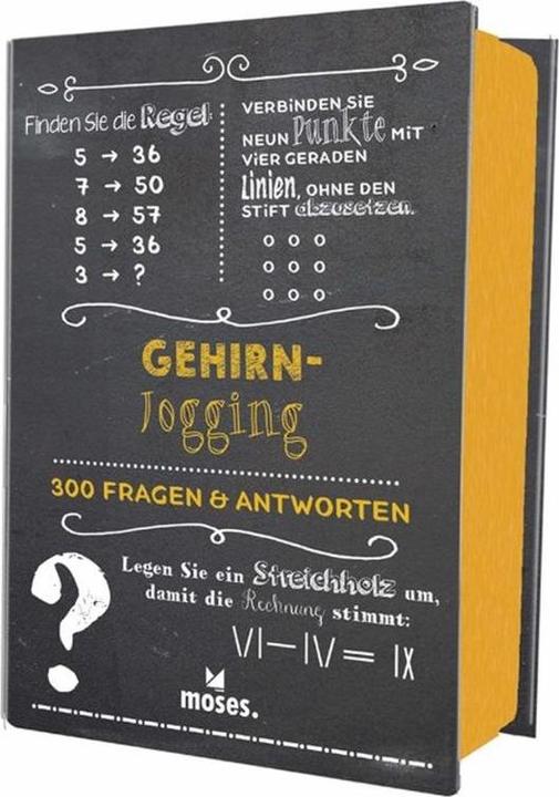 Actual product image Quiz box brain jogging (German)