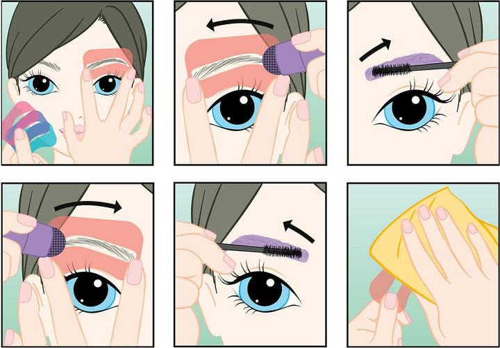 Image du produit Top Model Kit de sourcils (Multicolore)