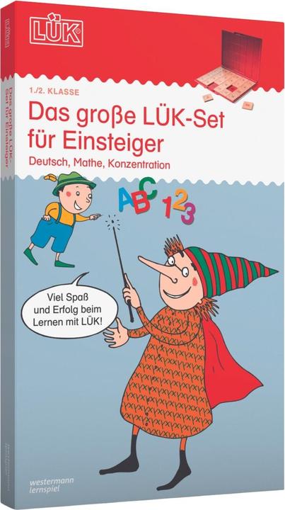 Produktbild LÜK. Das grosse Kennenlern-Set: Deutsch, Mathe, Konzentration (Deutsch, 2016)