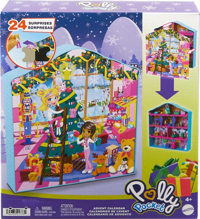 Actual product image Polly Pocket Advent Calendar House