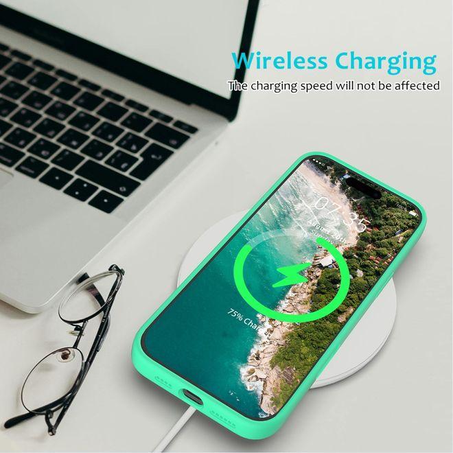 Actual product image MU Classic Liquid Silicone Series (Apple iPhone 16 Pro Max)