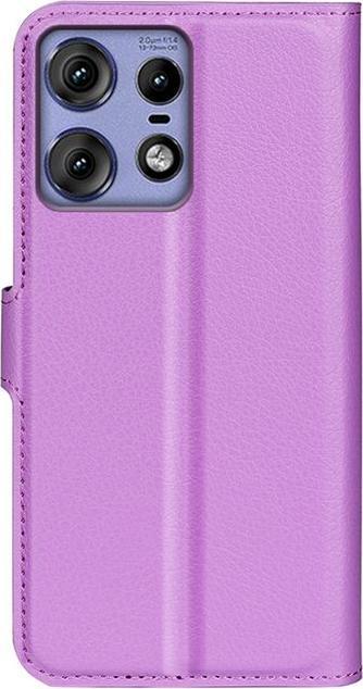 Produktbild MU Classic Litchi Leder Bookcover Series (Motorola Edge 50 Pro)