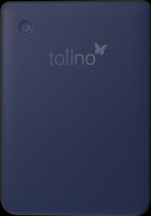 Actual product image tolino shine 4 (6", 16 GB, Blue, Black)