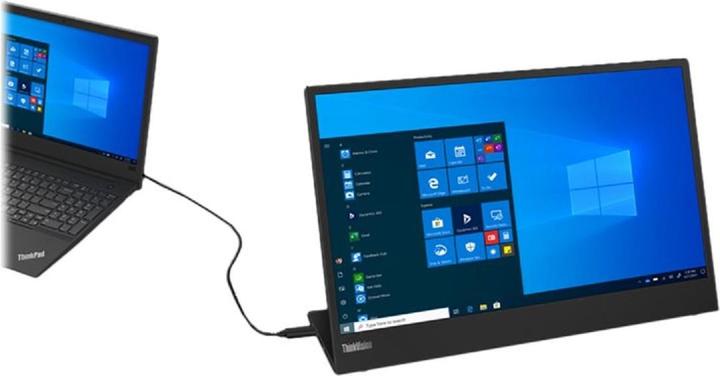Produktbild Lenovo ThinkVision M15 (1920 x 1080 Pixel, 15.60")
