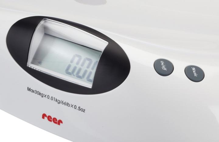 Immagine prodotto Reer Bilancia pesa bambini con musica (30 kg)