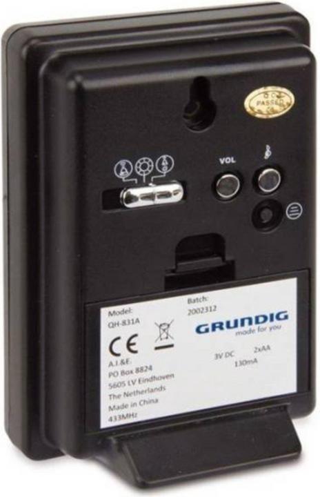 Actual product image Grundig Doorbell Wireless 2 receiver