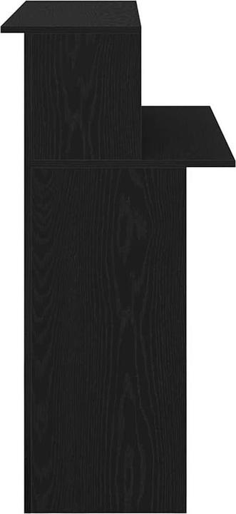 Image du produit VidaXL Comptoir d'accueil Noir 100x50x103,5 cm Bois composite Comptoir d'accueil