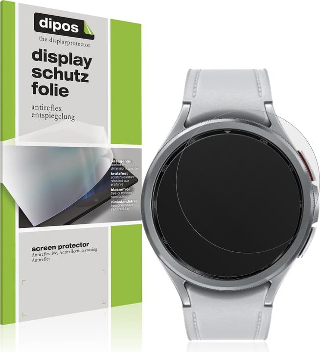 Actual product image Dipos Screen Protector Anti-Glare for Samsung Galaxy Watch 6 Classic 47mm
