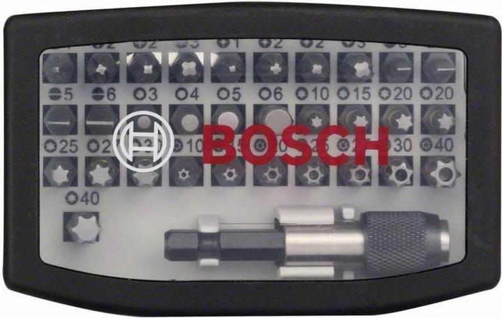 Image du produit Bosch Professional Zubehör Jeu d'embouts (PH1 / PH2 / PH3 / PZ1 / PZ2 / PZ3 / HEX3 / HEX4 / HEX5 / HEX6 / T10 / T15 / T20 / T25 / T27 / T30 / T40 / SL3 / SL4 / SL5 / SL6 / TH10 / TH15 / TH20 / TH25 / TH27 / TH30 / TH40)