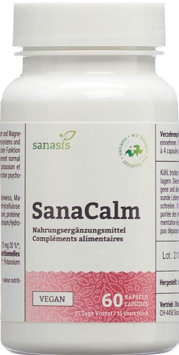 Actual product image Sanasis SanaCalm Kapsel (60 Piece, Capsules, 60 g)