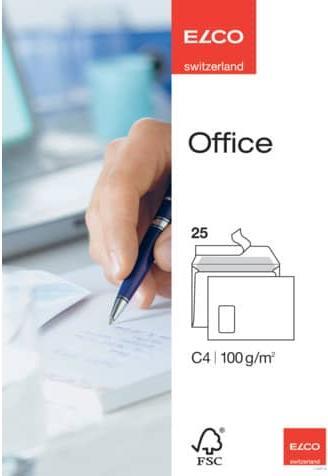Immagine prodotto Elco Buste Office in confezione piccola (C4, 25 x)