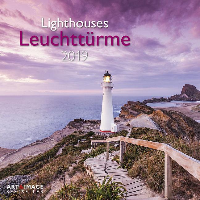 Produktbild Leuchttürme 2019 Broschürenkalender (Deutsch, Englisch)