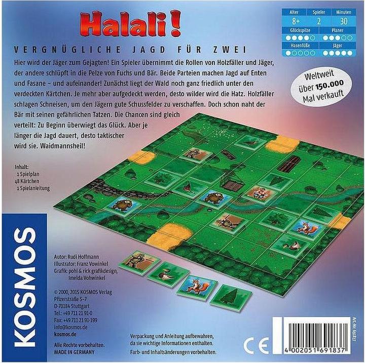 Actual product image Kosmos Tallyho (German)