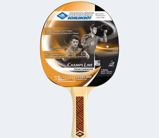 Actual product image Donic Schildkröt Table tennis racket DONIC Champs 300