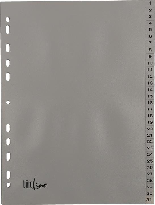 Immagine prodotto BüroLine Indice PP grigio A4