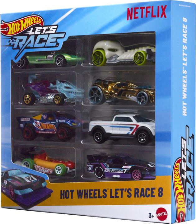 Actual product image Hot Wheels Let's Race