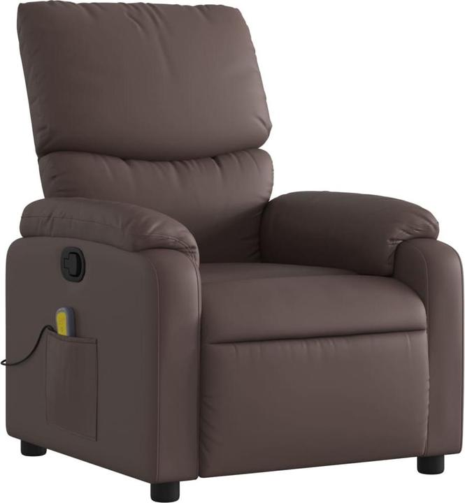 Immagine prodotto VidaXL Sedia da massaggio in similpelle marrone,Colore: Marrone,Materiale