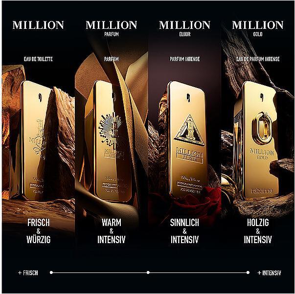 Produktbild Paco Rabanne 1 Million (Eau de Toilette, 100 ml)