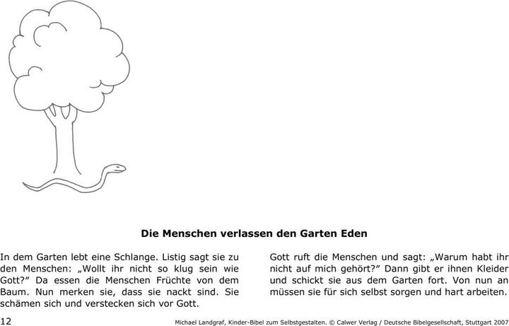 Image du produit Kinder-Bibel zum Selbstgestalten (Allemand, Michael Landgrave, 2007)