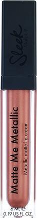 Sleek MakeUP Matte Me Metallic Lip Cream Roman Copper 6ml (Roman Copper)