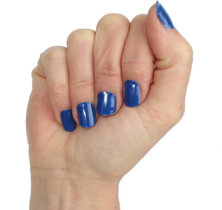 Actual product image Vargu solid blue (Solid Blue)