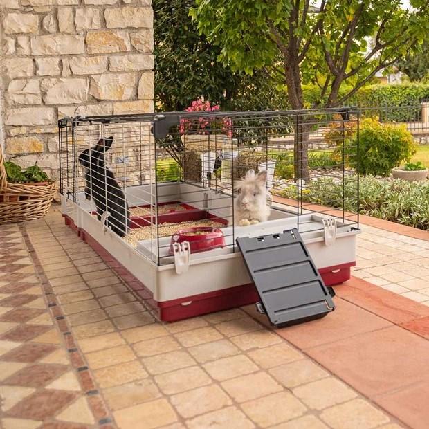 Image du produit Ferplast Cage à lapins Krolik 160, 162x60x50cm
