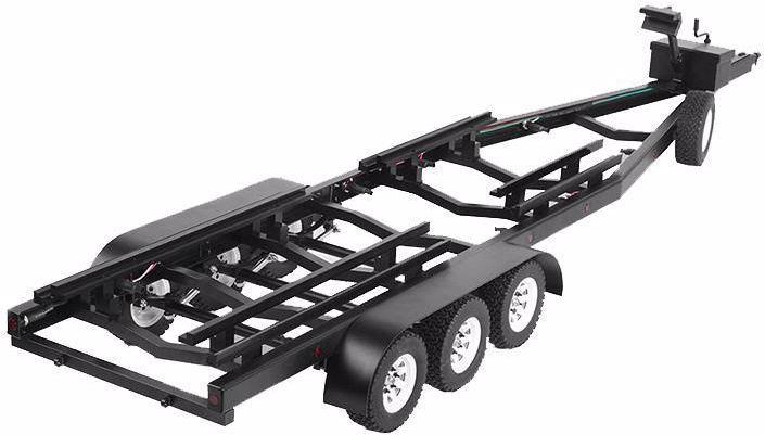 Produktbild Rc4Wd Boot-Anhänger BigDog Tri Axle Widebody 1:10
