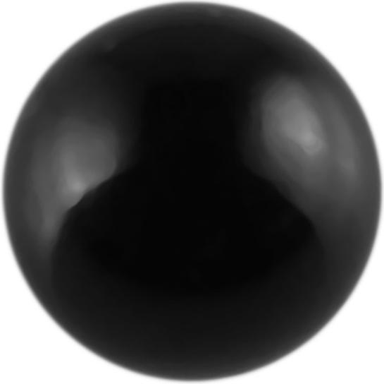 Image du produit Star Piercing Micro boule Absolute Black (Acier chirurgical 316L, sans laiton)