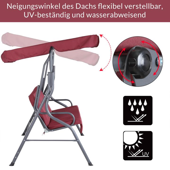Actual product image Casaria Hollywood Swing