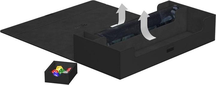 Actual product image Ultimate Guard Card Box XenoSkin Superhive 550+ Black