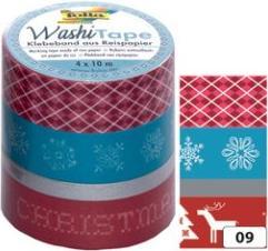 Produktbild Folia Washi Tape Weihnachten Retro
