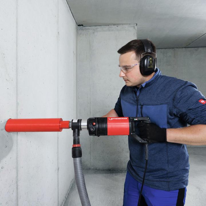 Produktbild Rothenberger Diamantbohrkrone DX High Speed Dry 1 1/4″ Ø 52 mm Länge 330 mm Segmentanzahl 3 Gewindeaufnahme (52 Millimeter)