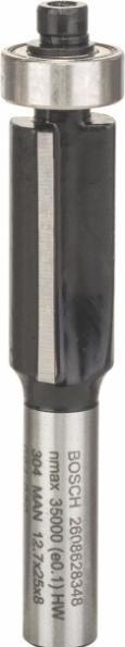 Produktbild Bosch Professional Zubehör Laminat-Bündigfräser, 8 mm, D1 12,7 mm, L 25,4 mm, G 68 mm