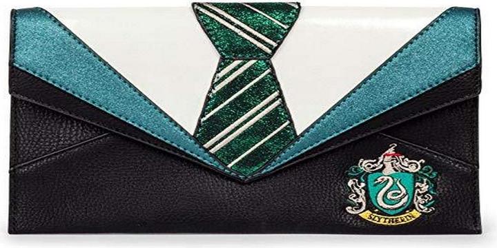 Actual product image Danielle Nicole Womens/Ladies Slytherin Uniform Harry Potter Clutch