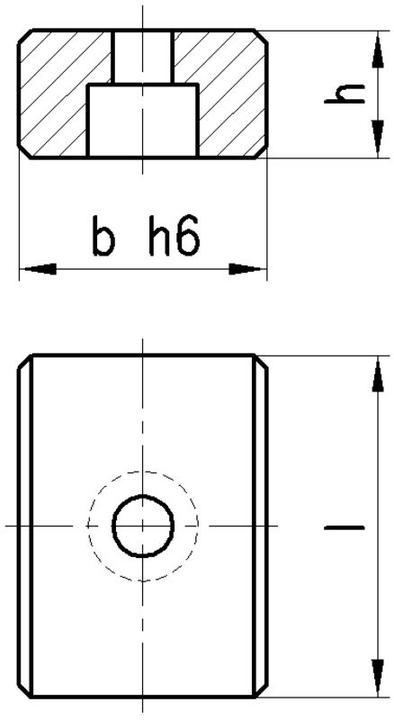 Produktbild Amf Flacher Genauigkeits-Nutenstein