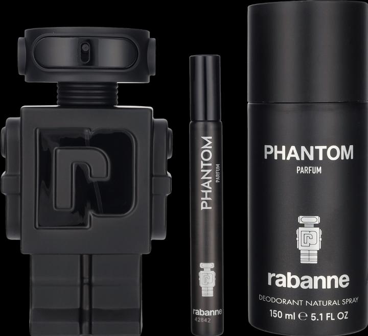 Actual product image Paco Rabanne PHANTOM PARFUM CASE 3 pcs (Fragrance set)