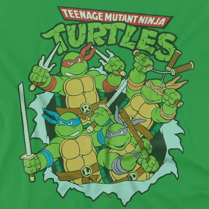 Immagine prodotto Teenage Mutant NT Maglietta Gruppo Retro Uomo (3XL)