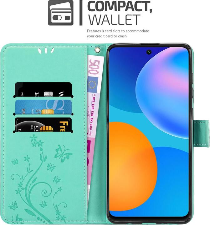Immagine prodotto Cadorabo Copertina del libro a fiori (Huawei P Smart (2021))