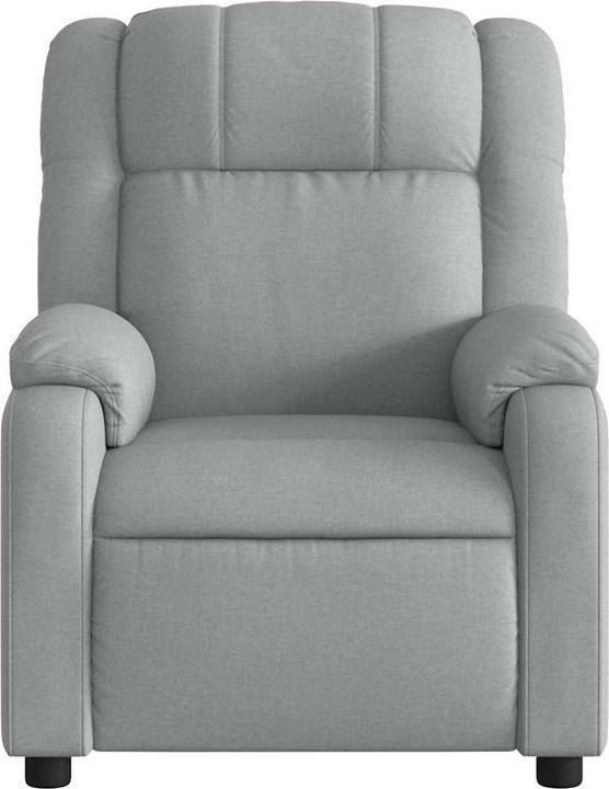 Produktbild VidaXL Massagesessel Hellgrau Stoff,Farbe: Hellgrau,Material: Stoff