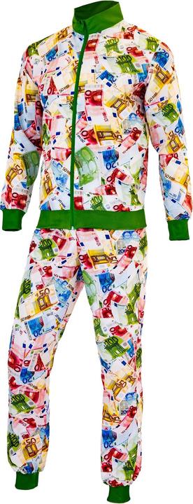 Actual product image Widmann EURO PARTY FASHION TRAININGSANZUG (Oberteil, Hose), L
