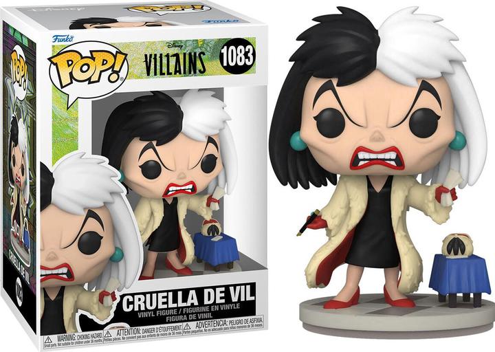 Produktbild Funko Pop! Disney Villains : Cruella De Vil