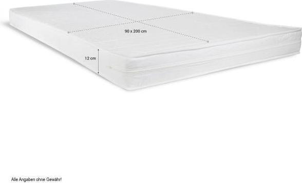 Actual product image Homestyle4u Children's bed House bed with mattress and bed base (90 x 200 cm)