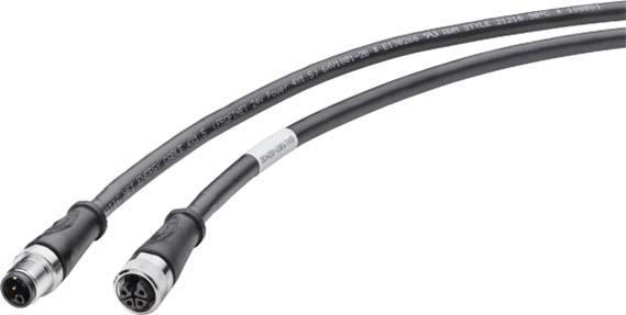 Actual product image Siemens Power Connecting CableM12St-180/M12Bu-180 for power supply (1 m)