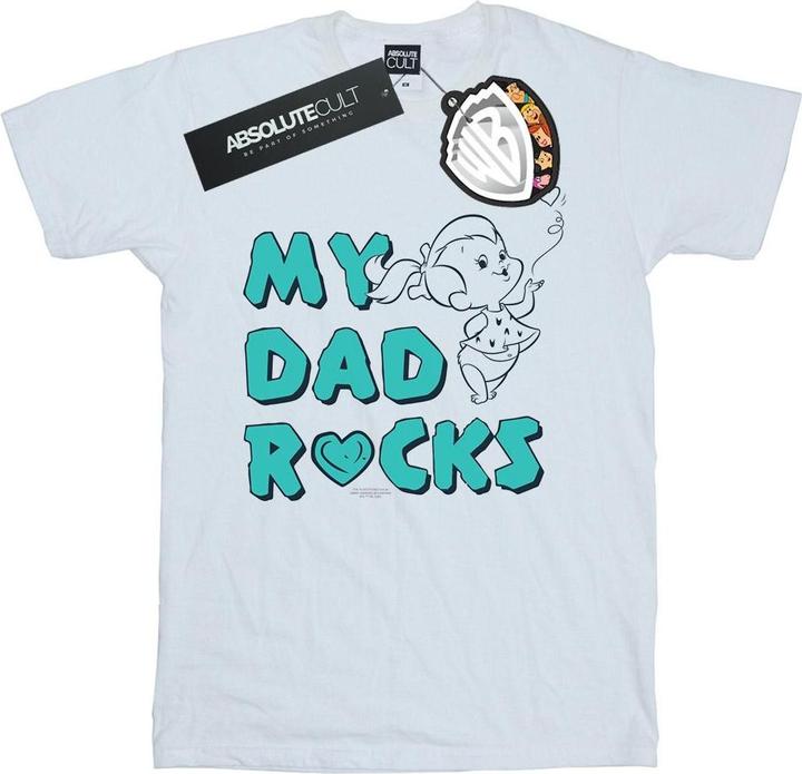 The Flintstones Pebbles My Dad Rocks TShirt (XL)
