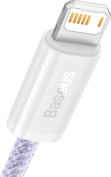 Produktbild Baseus USB cable for Lightning Dynamic 2 Series, 2.4A, 2m (purple) (2 m, USB 3.2 Gen 1)
