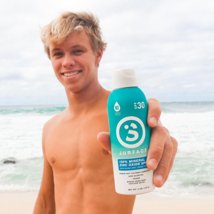 Actual product image Surface Mineral Zinc Oxide Spray (Sun spray, SPF 30, 148 ml)